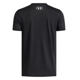 Under Armour Boys Tech Play Short Sleeve T-Shirt Black/White