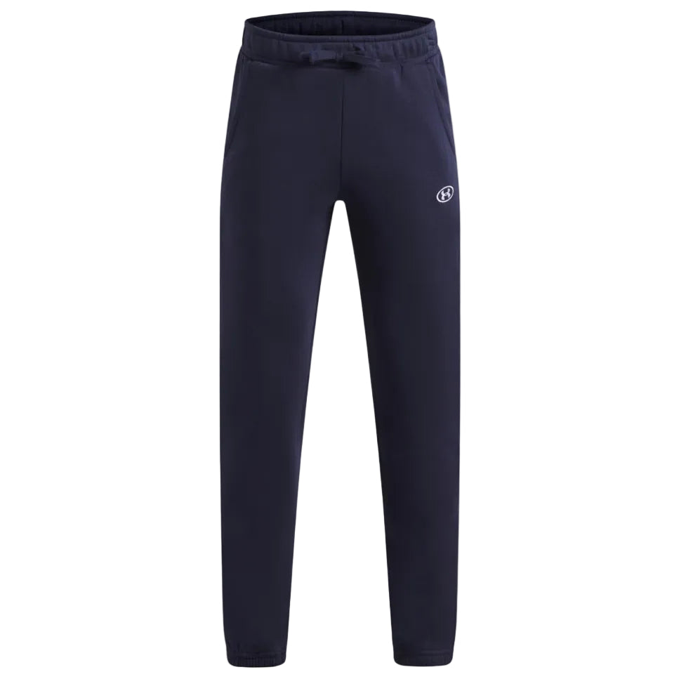 Under Armour boys' navy and white fleece joggers