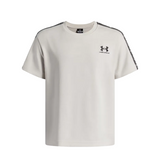 Under Armour Boys T-Shirt Icon Taped Summit White/Black