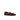 Una Healy Verano women's chocolate brown ballet flats with black trim