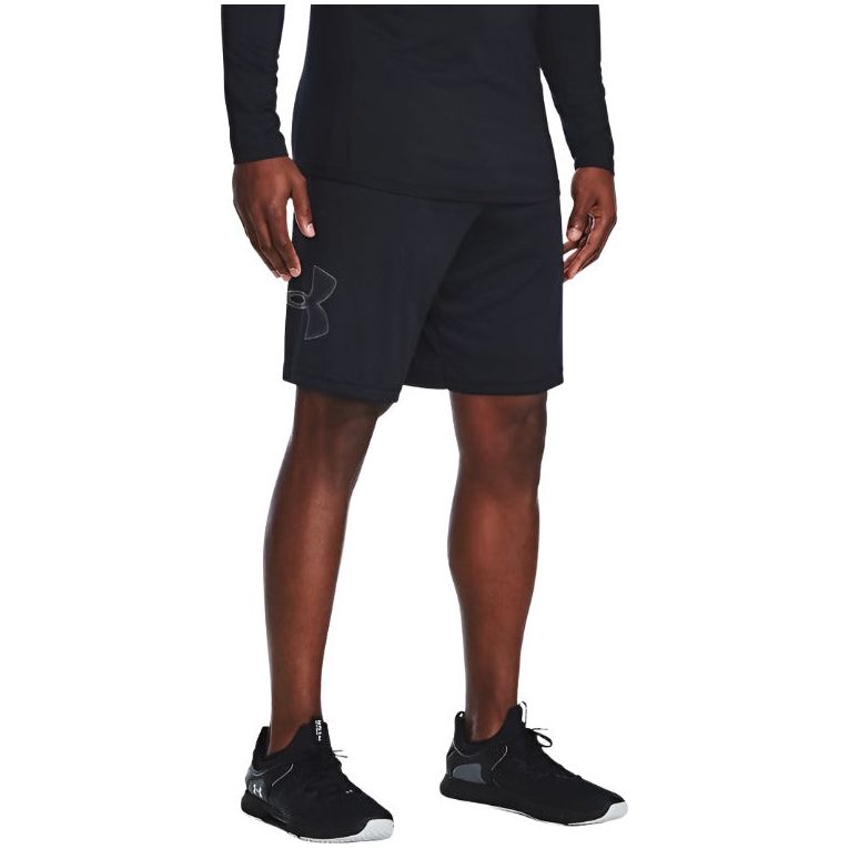 Under Armour Mens UA Tech Graphic Shorts Black