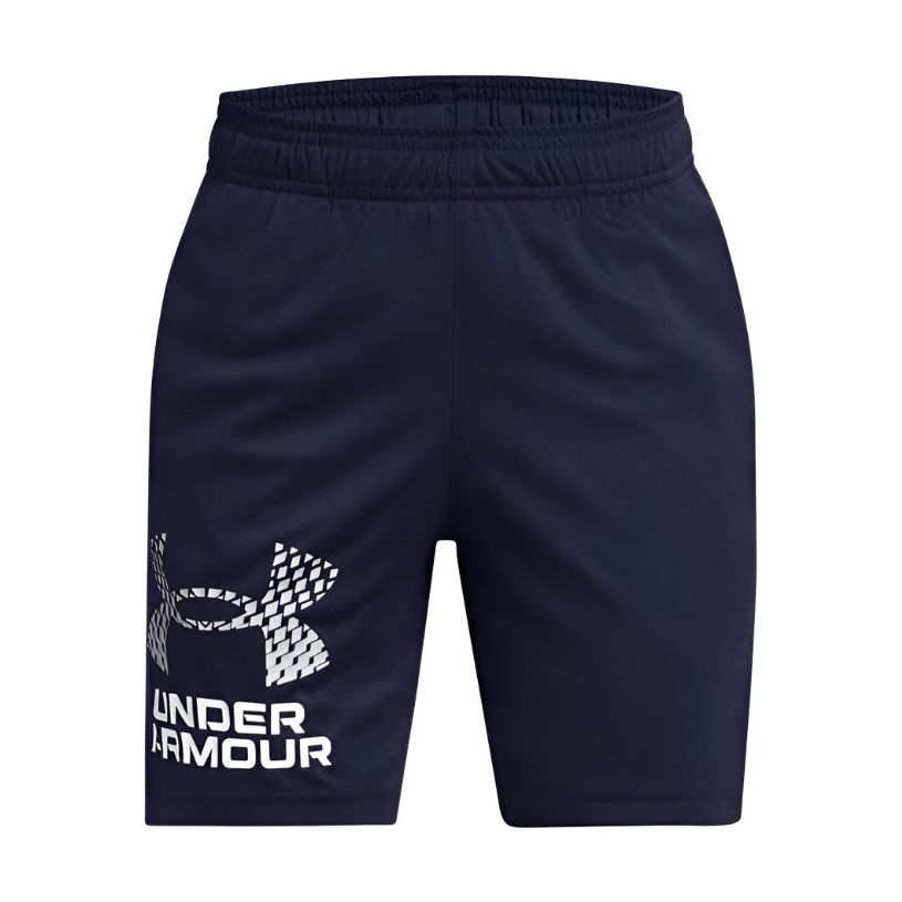 Under Armour Boys Tech Logo Shorts Midnight Navy