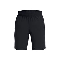 Under Armour Boys Shorts Woven Wordmark Black