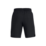 Under Armour Boys Shorts Woven Wordmark Black