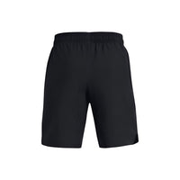 Under Armour Boys Shorts Woven Wordmark Black