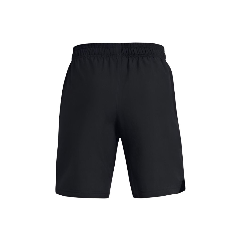 Under Armour Boys Shorts Woven Wordmark Black