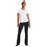 Under Armour Womens Short Sleeve V-Neck T-Shirt White