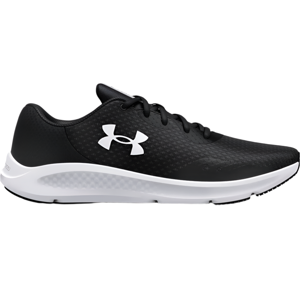 Under Armour Mens Trainer Charged Pursuit 3 Black/White - Donaghys