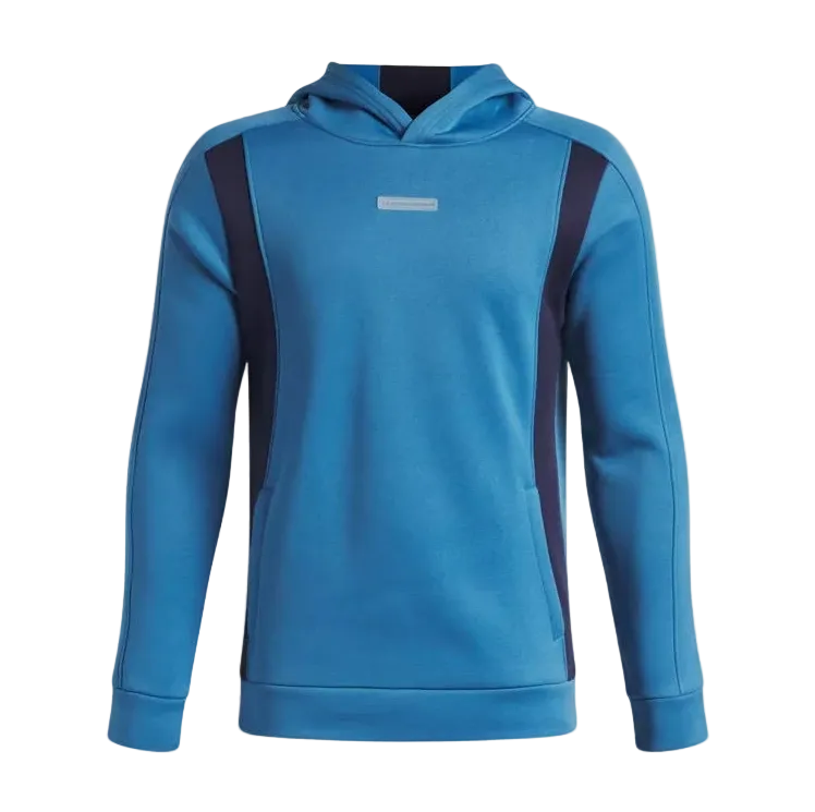 Under Armour boys' blue winterized fleece hoodie