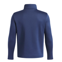 Under Armour Boys 1/4 Zip Drive Midlayer Academy/Aegean Blue
