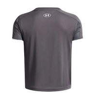 Under Armour Boys T-Shirt Challenger Train Short Sleeve Castlerock/White