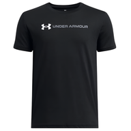 Under Armour boys' black and white cotton t-shirt