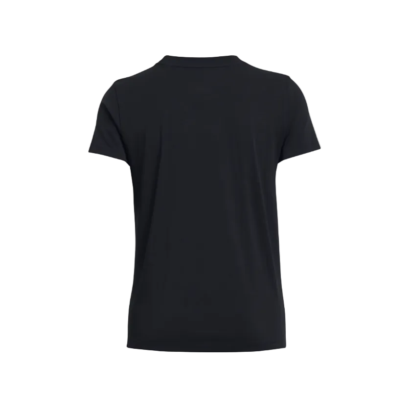 Under Armour Rival Core women's black and white short-sleeve t-shirt