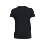 Under Armour Womens T-Shirt Rival Core SS Black/White