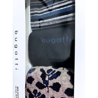 Bugatti Mens Socks 3 Pack 6394 Navy