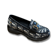 Zanni & Co Womens Shoe Loafer Wathba Ink Mix