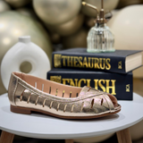Zanni & Co Womens Shoe Ishikari Gold Sparkle