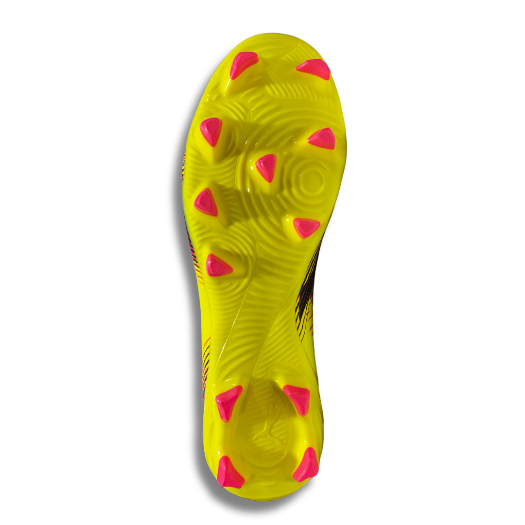 Puma Adults Football Boots Future 8 Play FG/AG Yellow/Black/Sun Struck