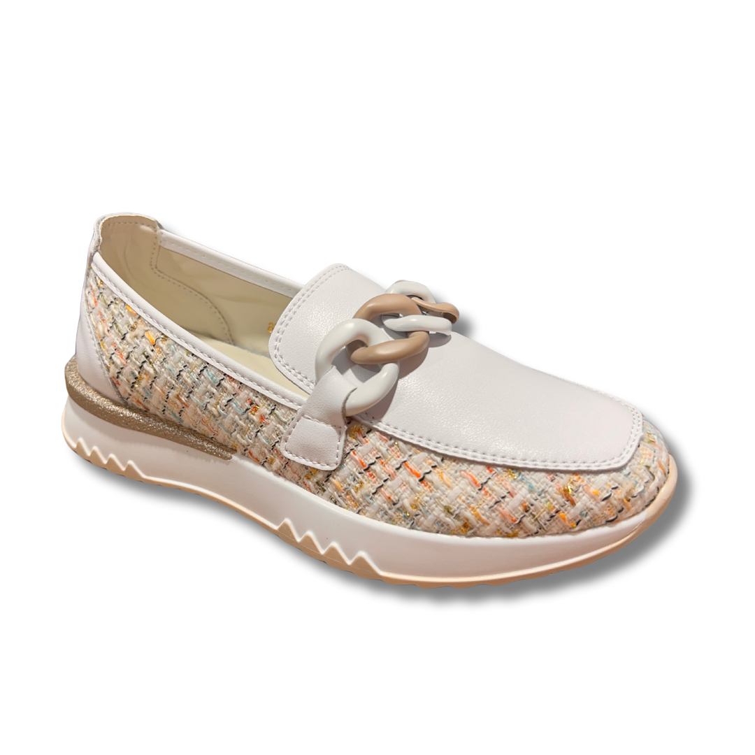 Patrizio Como Womens Shoe Brenna Mescolare Tweed