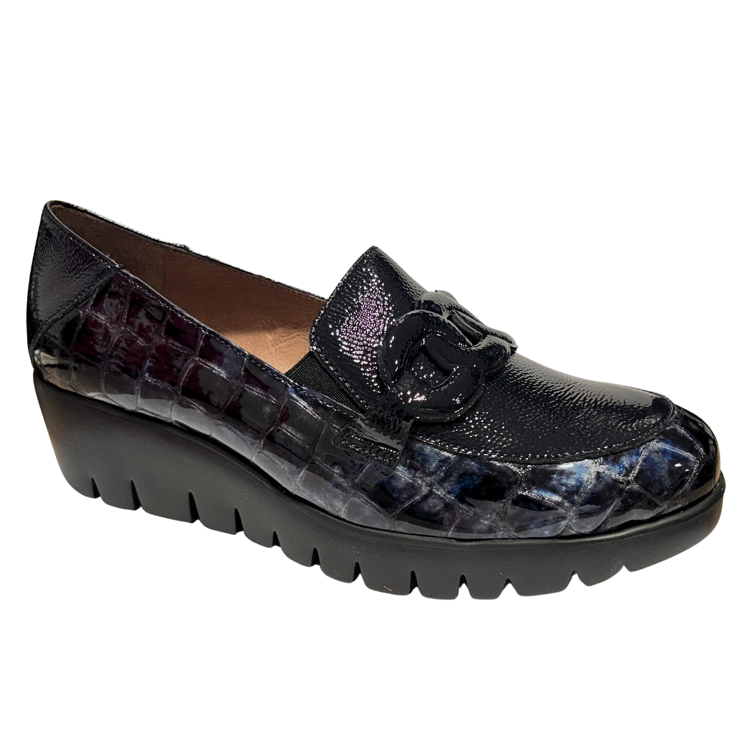 Wonders Womens Shoe C-33330 Garda Noche/Lack