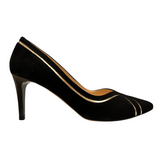 Emis Womens Shoe 8418 Black Gold