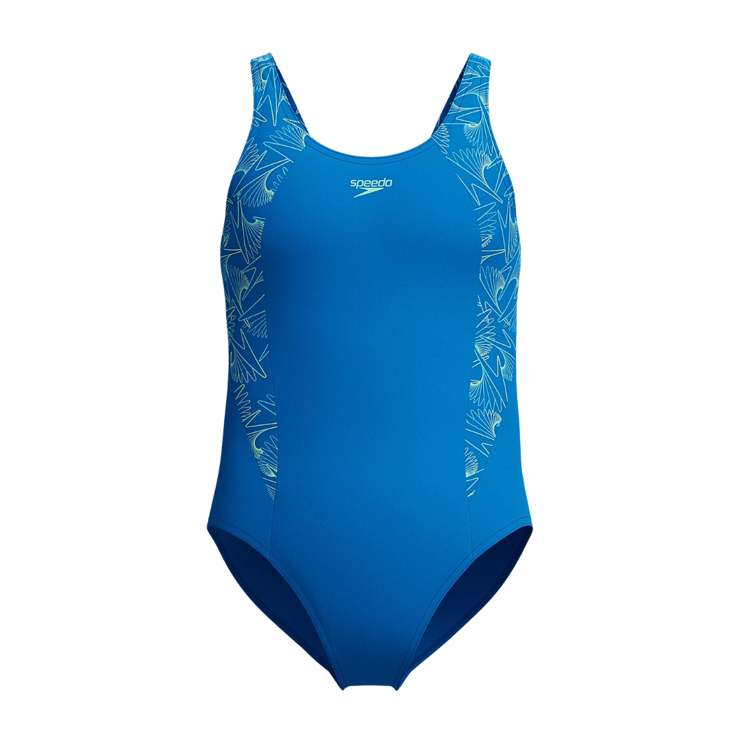 Speedo Girls Swimsuit HyperBoom Splice Muscleback Blue