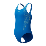 Speedo Girls Swimsuit HyperBoom Splice Muscleback Blue