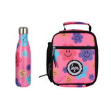 Hype Girls Lunch Bag Happy Flowers Pink