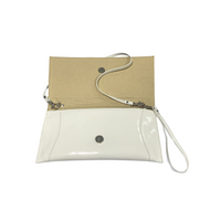 Bioeco Womens Bag B0002 Light Beige Patent