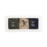 Barbour Mens Socks Pointer Dog 3 Pack Gift Set Forest Mist