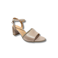 Bioeco women's pink leather sandal