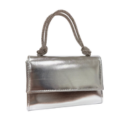Sorento Womens Handbag French Point Silver Knot