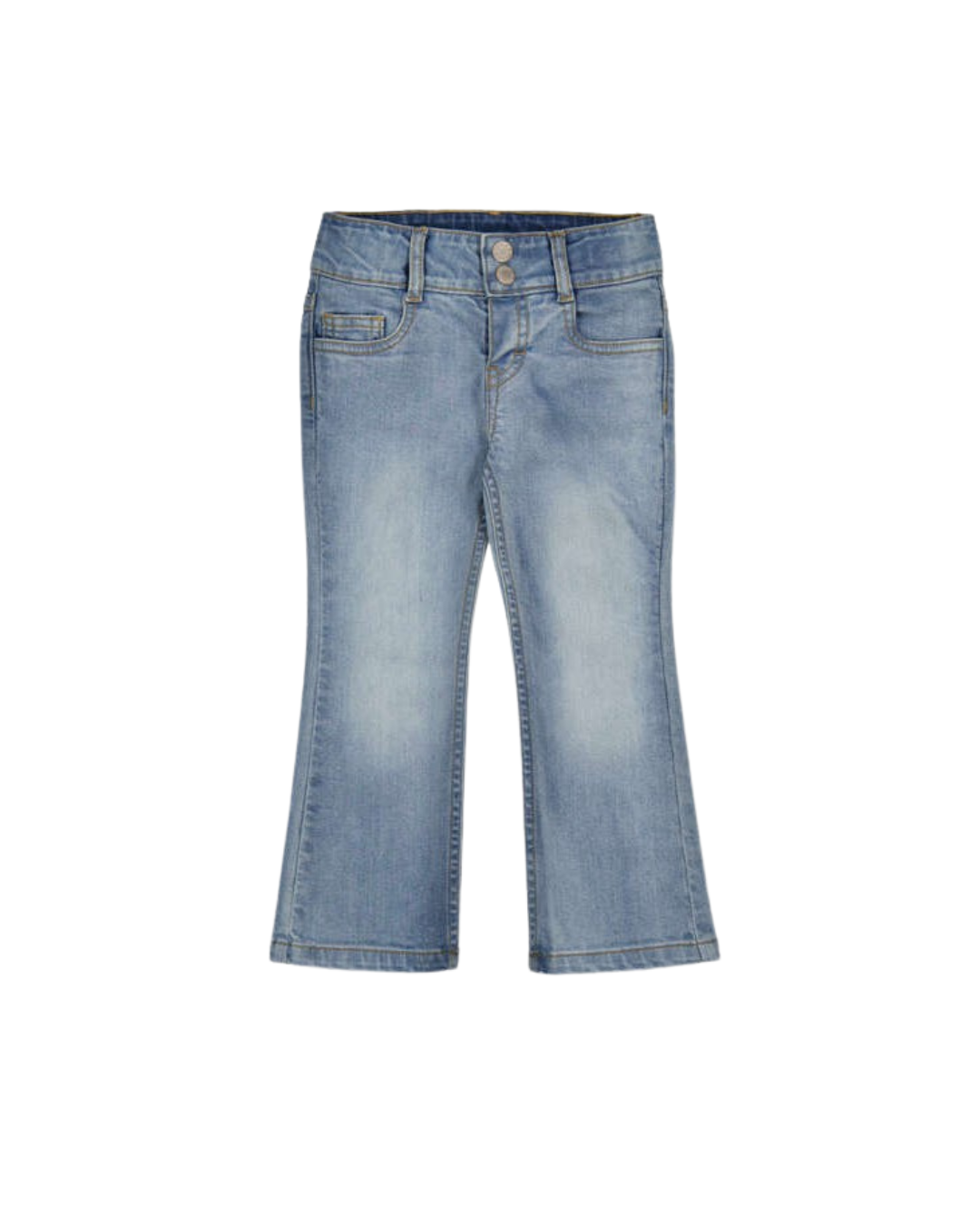 Mayoral girls' denim jeans with zip