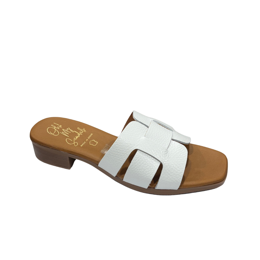 Oh My Sandal Womens Sandal 5880 Blanco