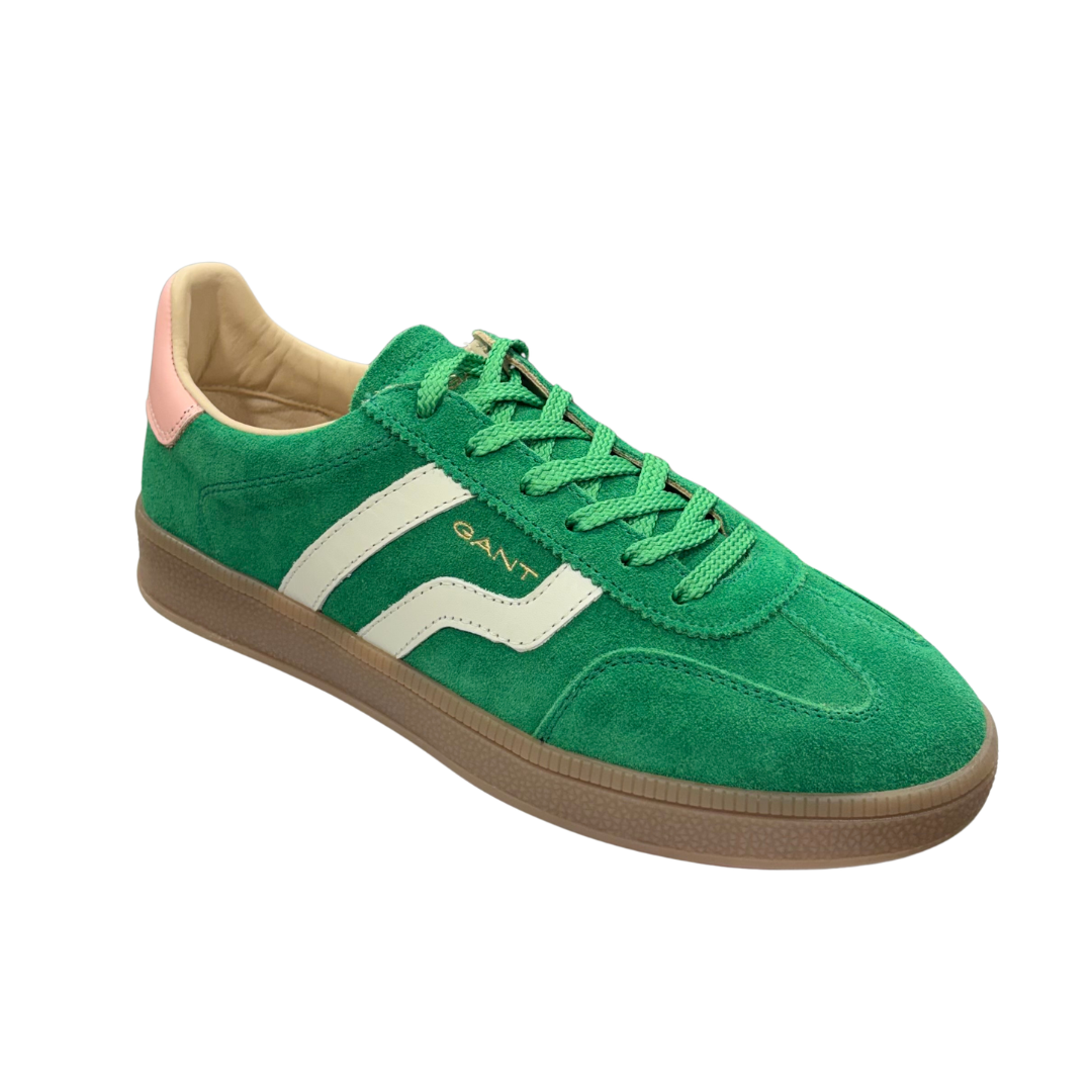 Gant Womens Trainer Cuzima Green/Peach Pink