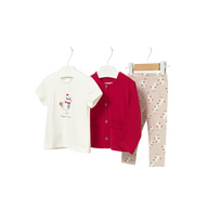Mayoral Girls 3 Piece Set 1749 Red