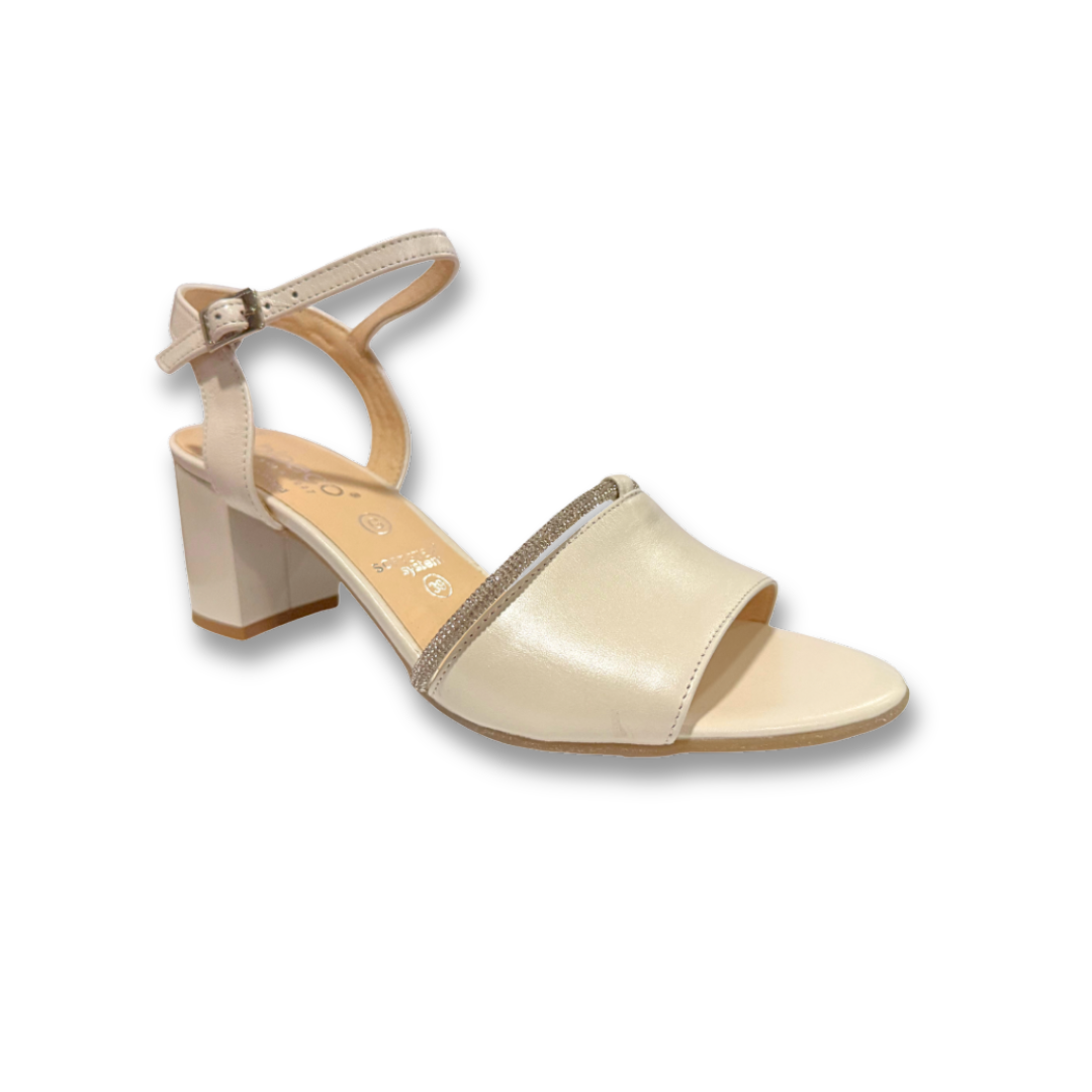 Bioeco Womens Sandal 4040 Pearl Leather