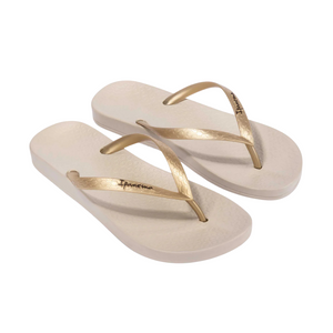 Ipanema Womens Sandal Anatomica Tan Beige/Gold