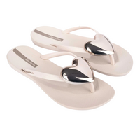 Ipanema Womens Sandal Maxi Fashion IV Beige/Gold