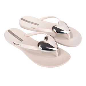 Ipanema Womens Sandal Maxi Fashion IV Beige/Gold