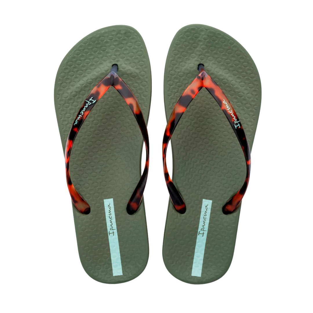 Ipanema Womens Sandal Anatomica Connect II Green/Clear