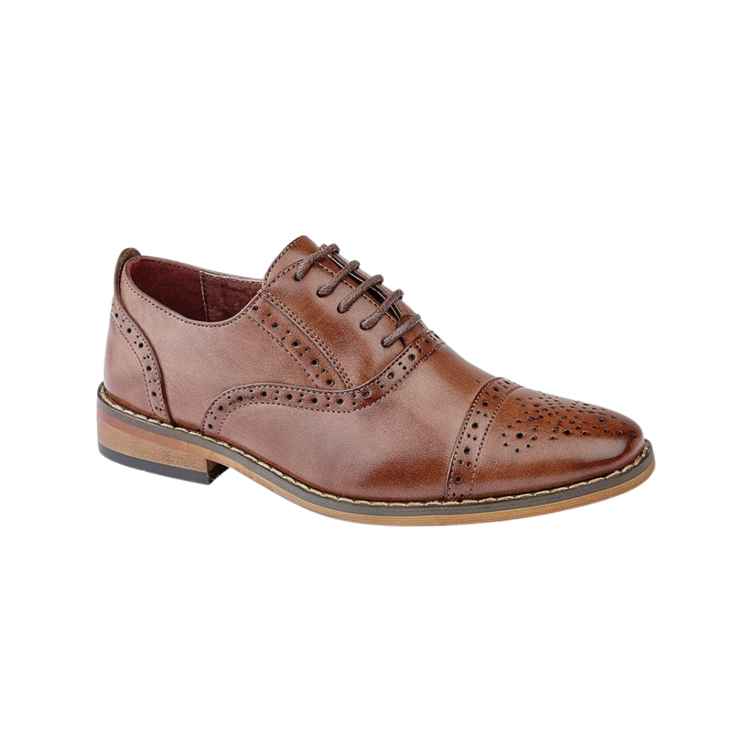 Goor Boys Shoe B516B Brown