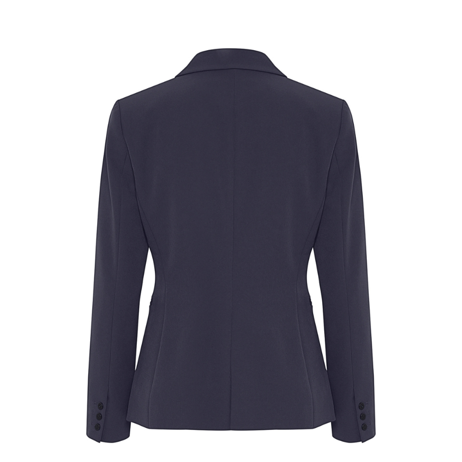 Ichi Womens Blazer Lexi Dark Navy