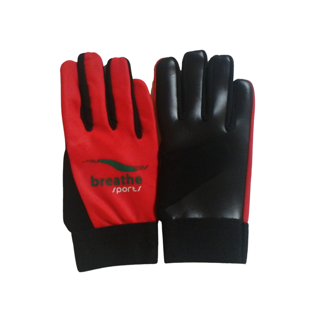 Breathe Sports Gaelic Gloves Red/Black