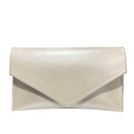 Emis Womens Clutch Bag T36 Ecru Pearl