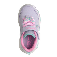 Skechers Girls Trainer S Lights-Lil Butterfly Bliss Lavender/Multi