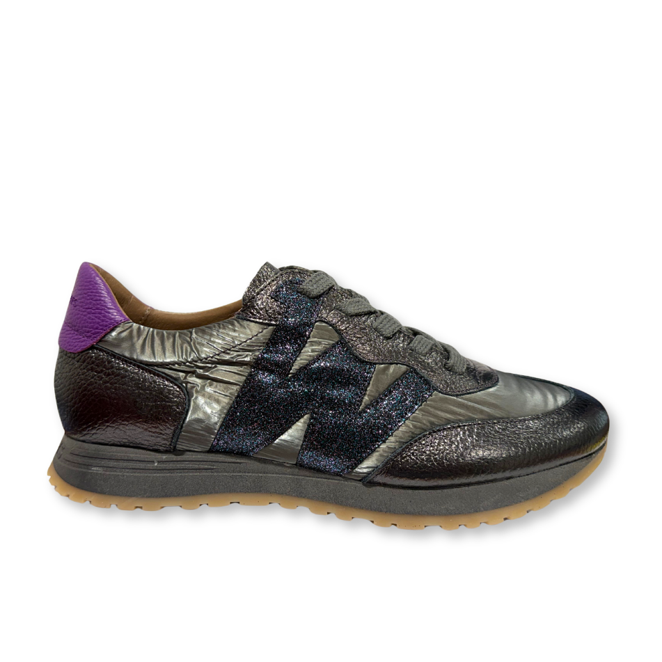 Wonders Womens Trainer A-4810 Plomo/Peltre