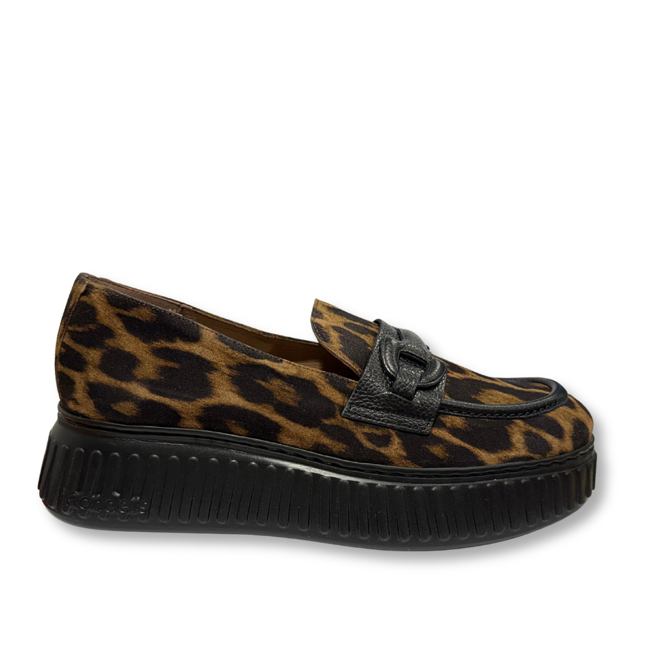 Wonders Womens Shoe A-5203 Tabaco/Black
