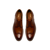 Clarks Mens Shoe Craft Remi Tip Tan Leather