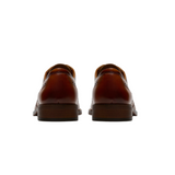 Clarks Mens Shoe Craft Remi Tip Tan Leather